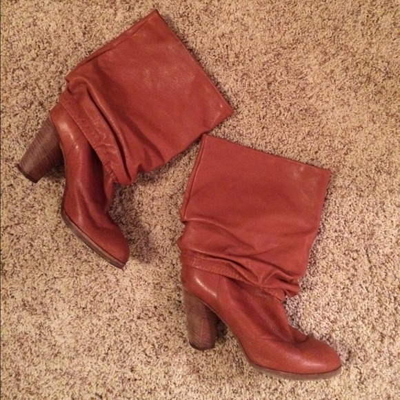 Marc by Marc Jacobs Brown Leather Boots - Picture 2 of 3