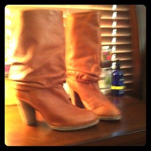 Marc by Marc Jacobs Brown Leather Boots