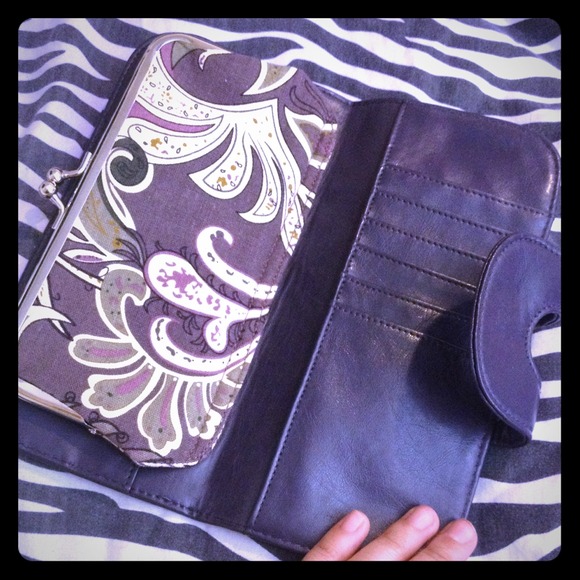 Purple Clutch/Wallet