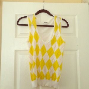J. Crew Argyle Sweater Vest