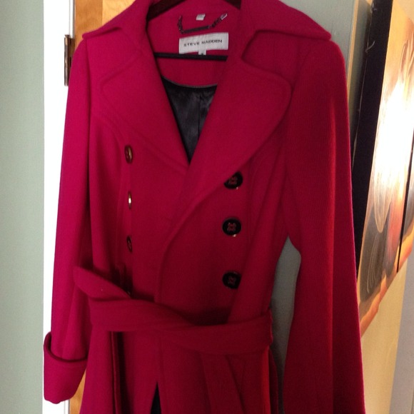 SOLD💢 ✔️Steve Madden Coat 🔥❤️👆👆 - Picture 3 of 4