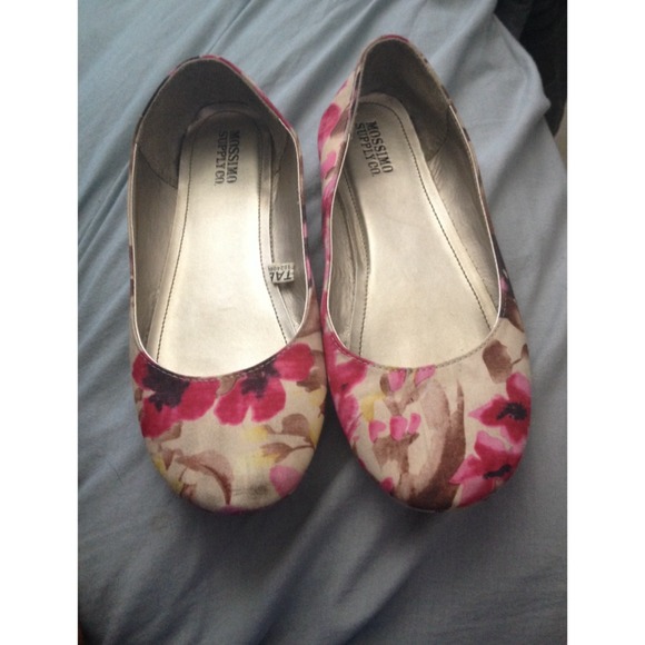 floral flats