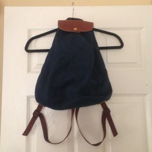 Longchamp -Eiffel Tower Le Pliage Drawstring BP