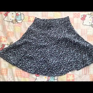 Brandy Melville Floral Skirt