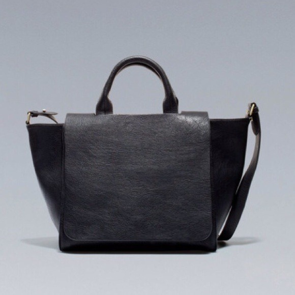 ❌SOLD❌ Zara City Bag with Flap