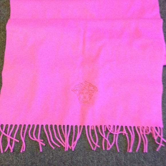 Versace Pink Cashmere Wrap