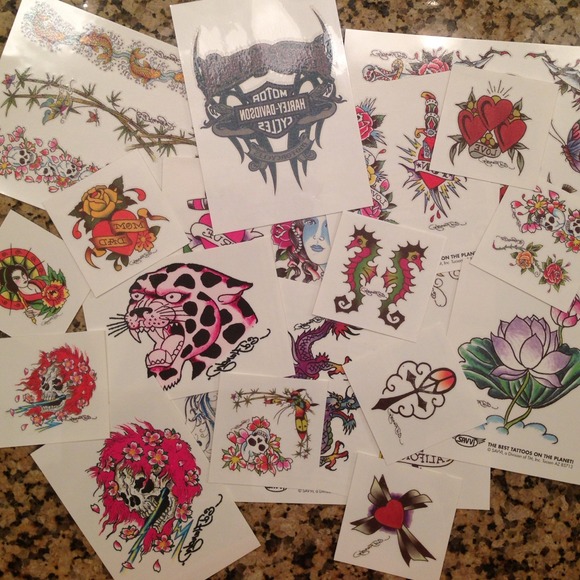 Ed Hardy Temporary Tattoos