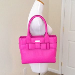 kate spade Bags - Kate Spade Pink Leather Bow Bag kate spade Bags - Kate Spade Pink Leather Bow Bag