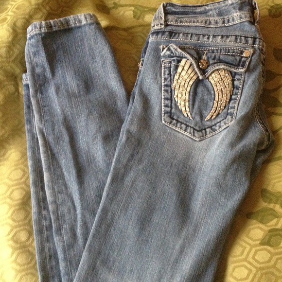 Miss me angel pocket jeans!