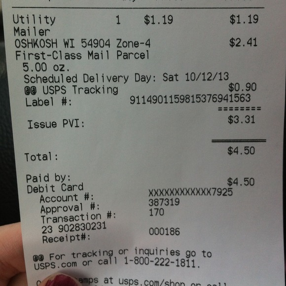 Shipping proof