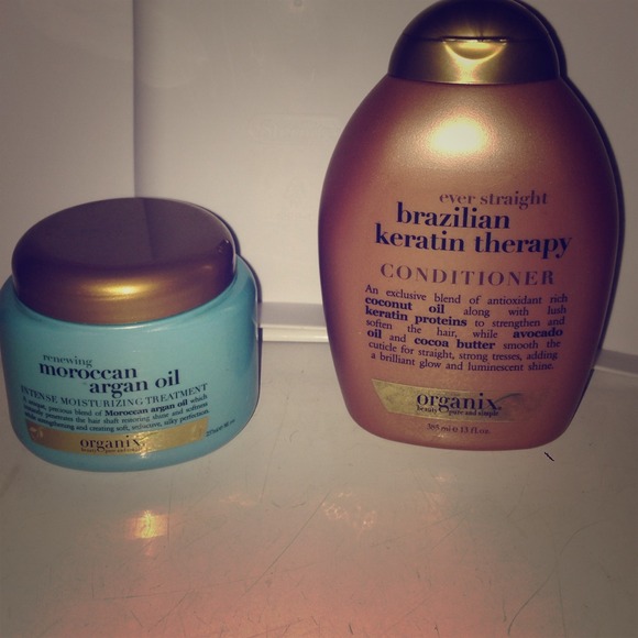 Moroccan Argan oil treatment & keratin conditioner