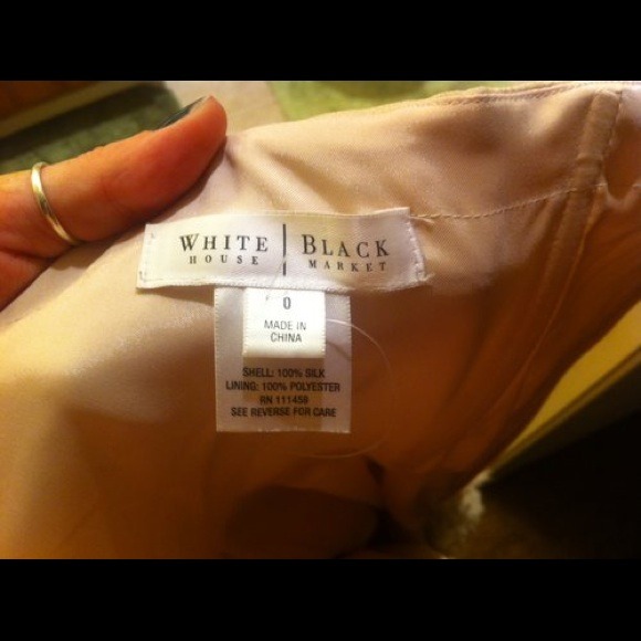 WHITEHOUSE BLACKMARKET ELEGANT STRAPLESS GOWN - Picture 2 of 3