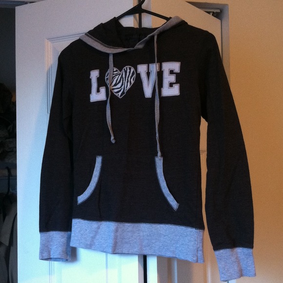 Gray hoodie
