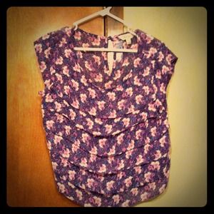 decree ruffle blouse