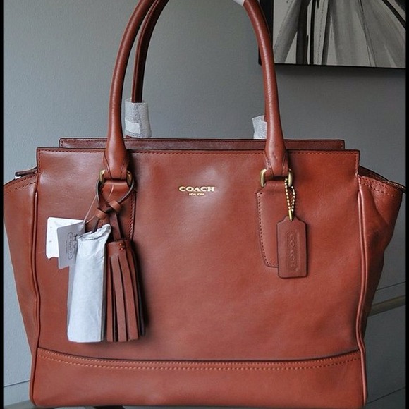 SOLD!Coach Legacy leather Candace Carryall!