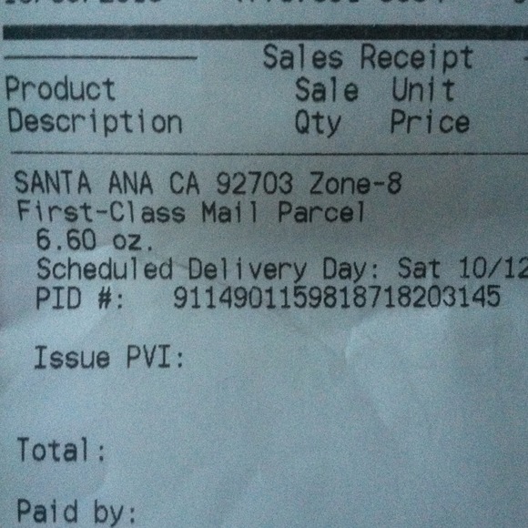 Shipped ur shoes
