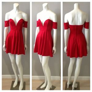 Baby Doll Off Shoulder Dress