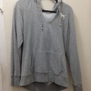 Victoria's Secret PINK grey hoodie