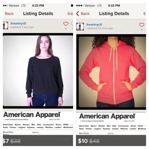 American Apparel Custom Bundle ✌️❤️