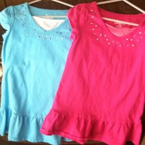 Pink girls blouse