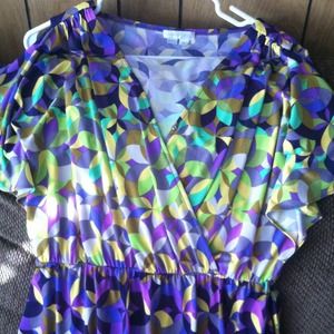 Multi-colored dress