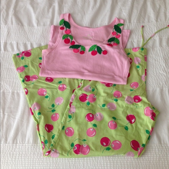 SOLD!! Victorias Secret Cherry PJ Gift set