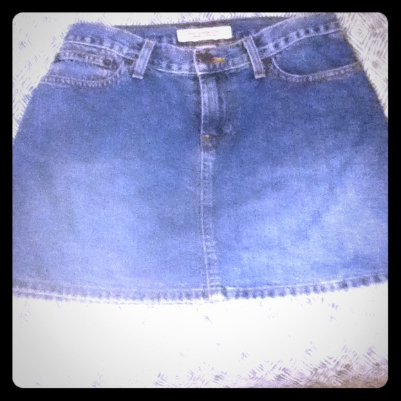 Jean skirt!!