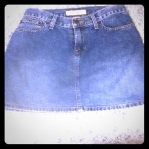 Jean skirt!!