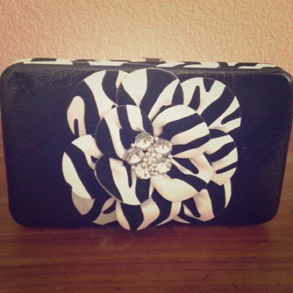 Cute zebra wallet