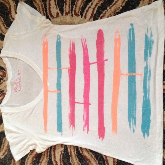 White V-Neck Nollie shirt from PAC Sun