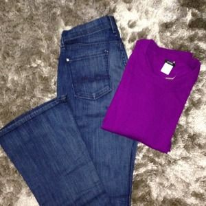 7 For All Mankind Trouser fit flared
