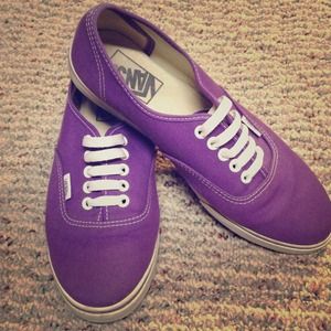 ❗️HOLD❗️Authentic Purple Vans!