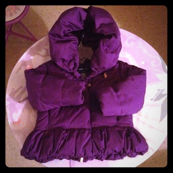 Gently worn RL Polo coat toddle size 2t