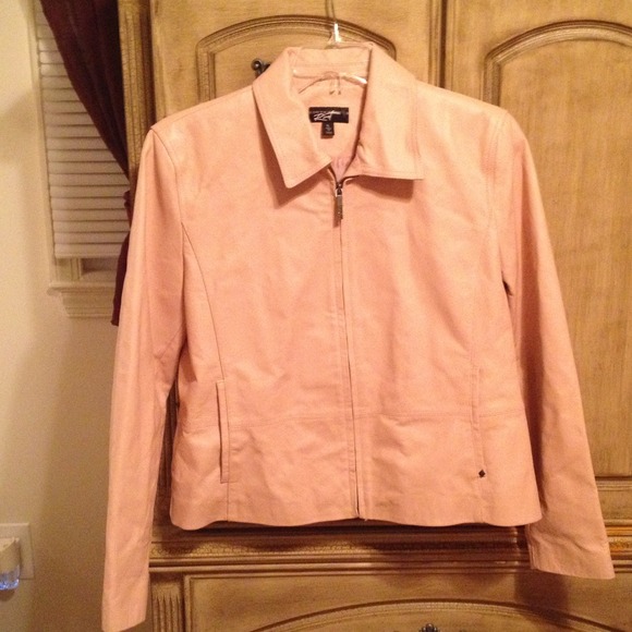 Light Pink - Leather Jacket by Black Rivet - Picture 2 of 4