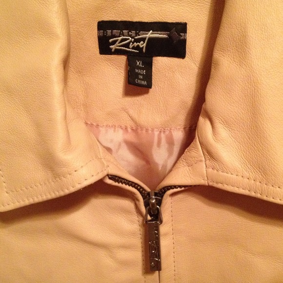 Light Pink - Leather Jacket by Black Rivet - Picture 4 of 4