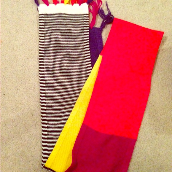 Crazy multicolor scarf