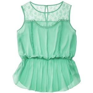Pure Energy Mint Green Top