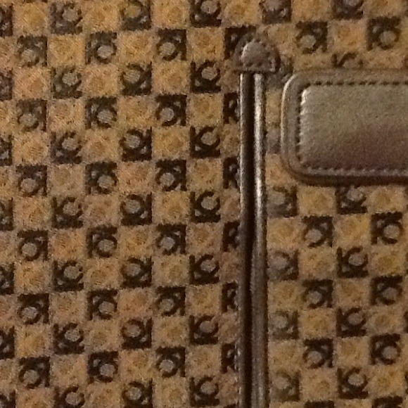 Dark brown patterned tote bag. NWOT. - Picture 4 of 4