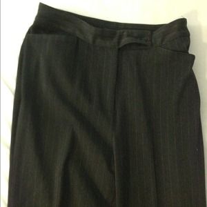 Gray pin striped pants