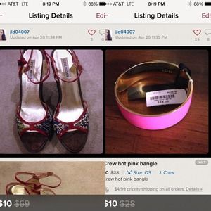 Bundle! Steve Madden wedges & JCrew bangle