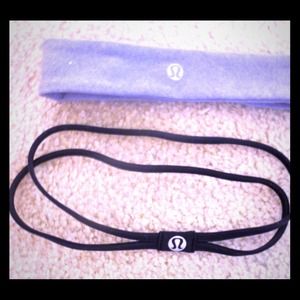 NWOT Lululemon double-strap headband
