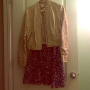 ❌ RESERVED ❌ Lauren Conrad Nude Leather Jacket