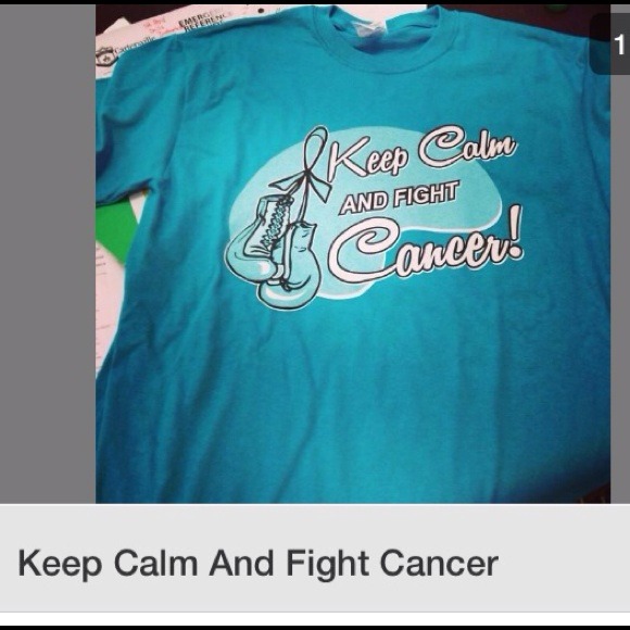 Cancer Awareness Keep Calm T shirt
