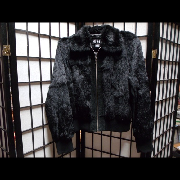 Rabbit Fur Jacket - Picture 1 of 4