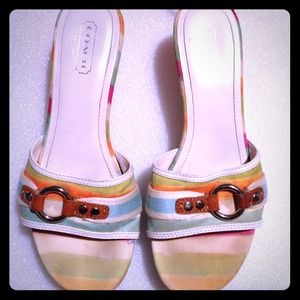 🚫SOLD🚫Coach sandals