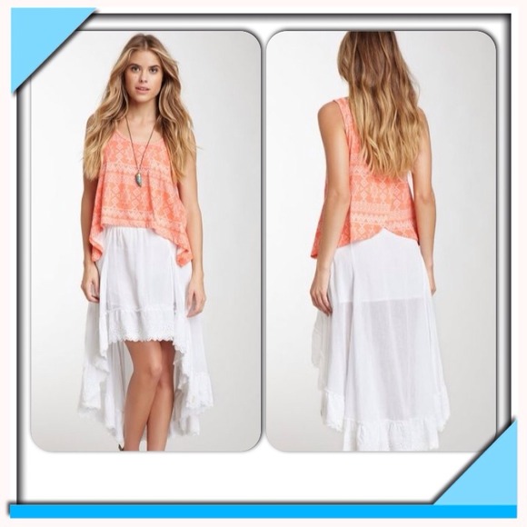 🌟✨Date Night HP✨🌟Billabong Hi-Lo Eyelet Skirt