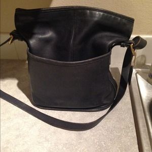 Authentic Coach cross body bag