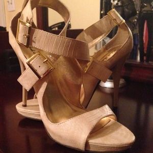 Beige Michael Antonio Heels
