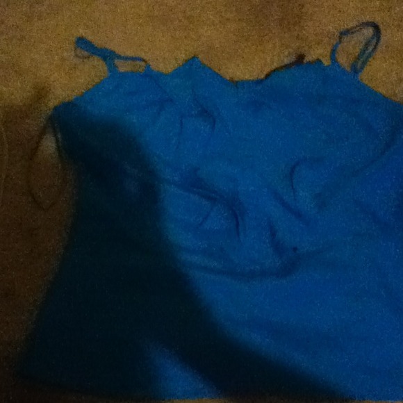 Blue MileyMax top