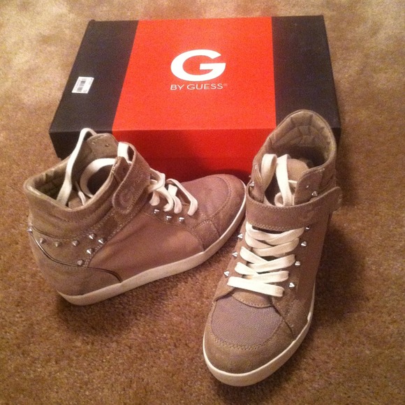 Guess Shoes - 🌟🌟SOLD🌟🌟 Guess wedge hi-tops